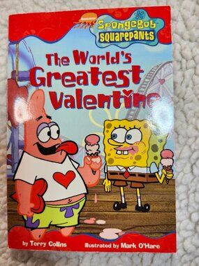 SpongeBob SquarePants The World's Greatest Valentine Terry Collins Paperback